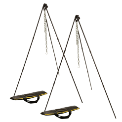 Lodge Heritage Adjustable Camp Tripod, 2 Pack