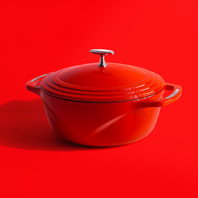 Lodge Heritage USA Enamel™ Cast Iron Dutch Oven - Image 111