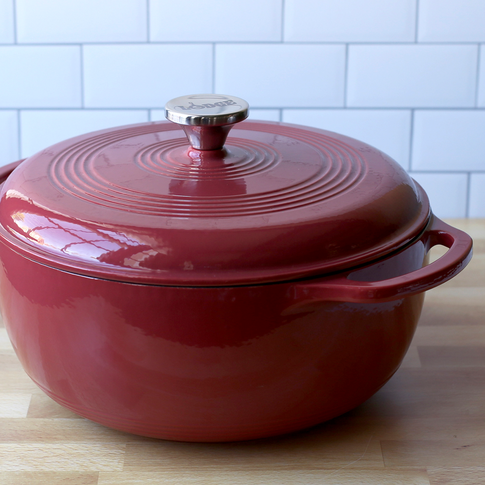 Lodge Heritage Essential Enamel Dutch Oven - Image 86