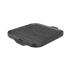 Lodge Heritage 10.5 Inch Single Burner Reversible Grill/Griddle