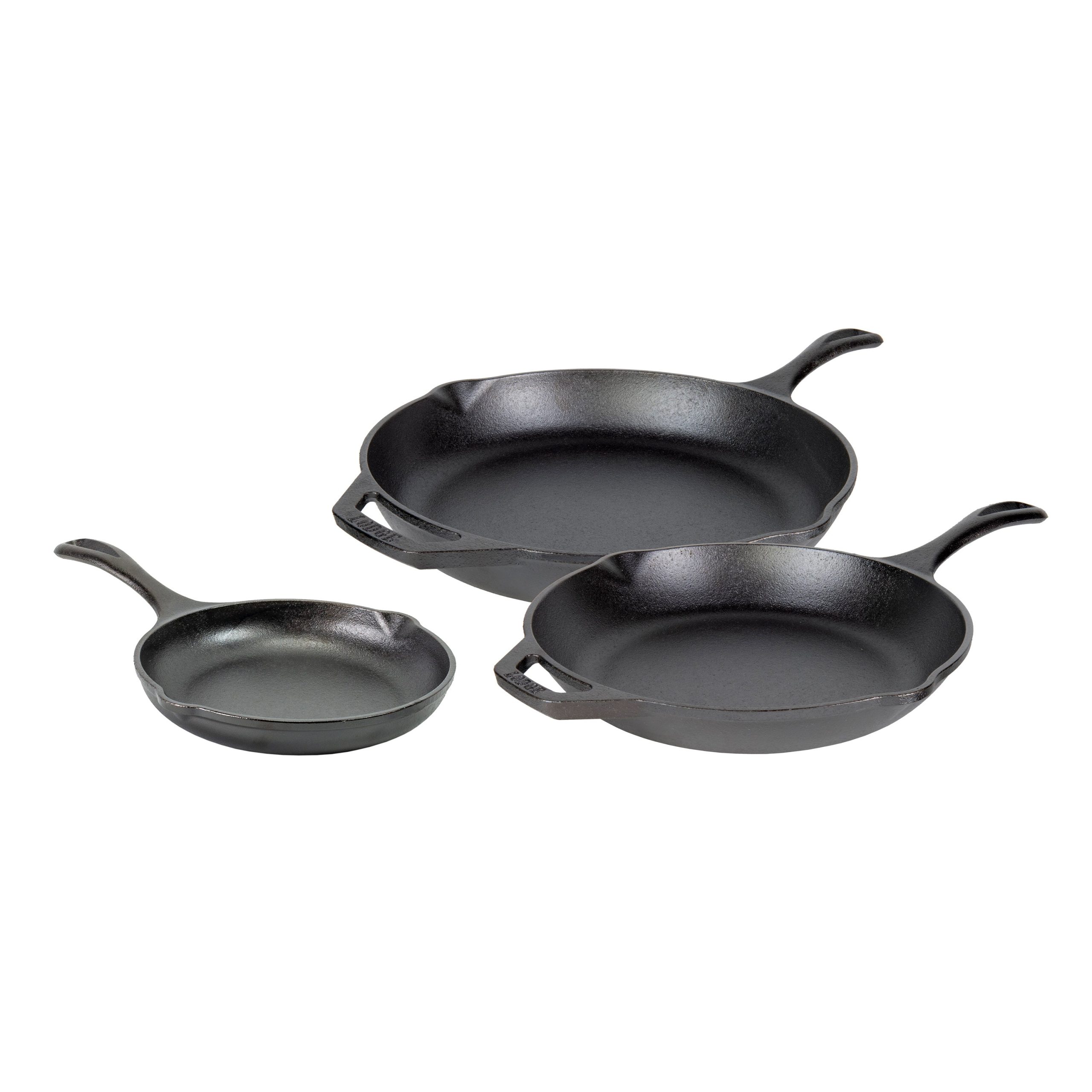 Lodge Heritage Chef Collection 3 Piece Skillet Set - Image 4