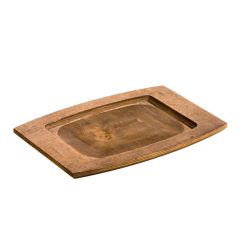Lodge Heritage Rectangular Wood Underliner