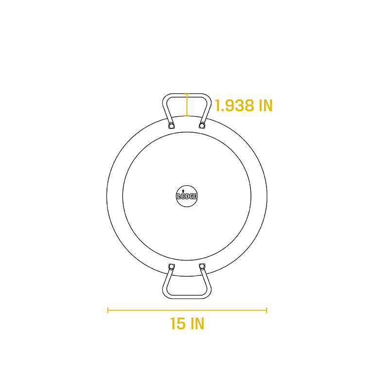 Lodge Heritage Carbon Steel Dual Handle Pan - Image 16