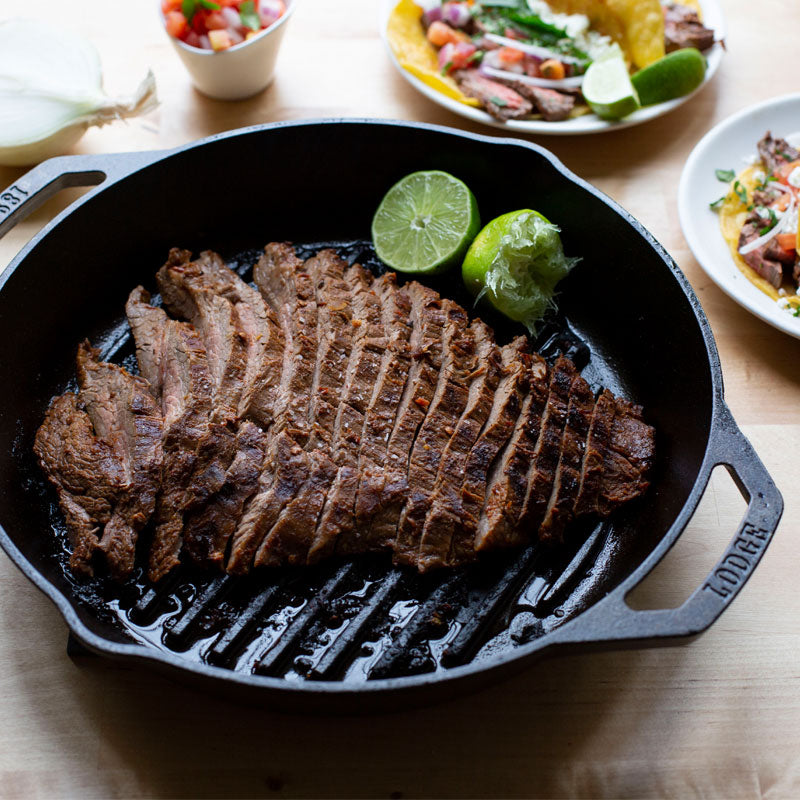 Lodge Heritage Dual Handle Cast Iron Grill Pan - Image 8