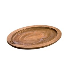 Lodge Heritage Oval Wood Underliner