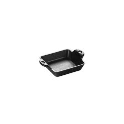 Lodge Heritage Heat-Treated 10 Ounce Square Cast Iron Mini Server 