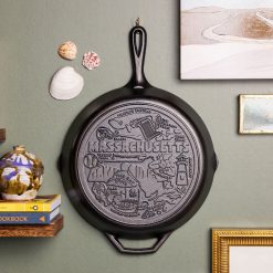 Alternative view of Lodge Heritage American Road Trip: 12 Inch Seasoned Cast Iron Skillet, Massachusetts