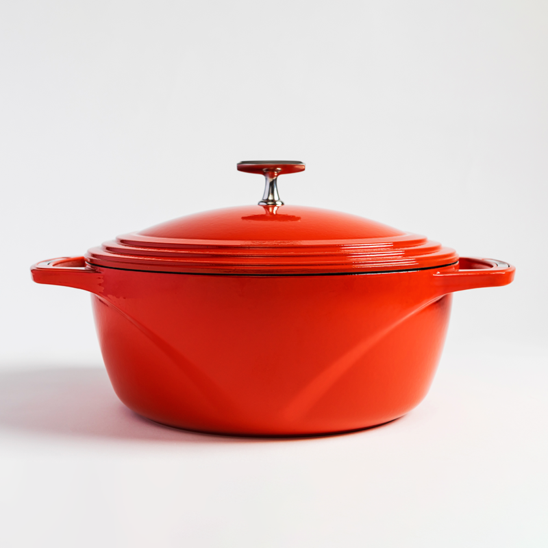 Lodge Heritage USA Enamel™ Cast Iron Dutch Oven - Image 138