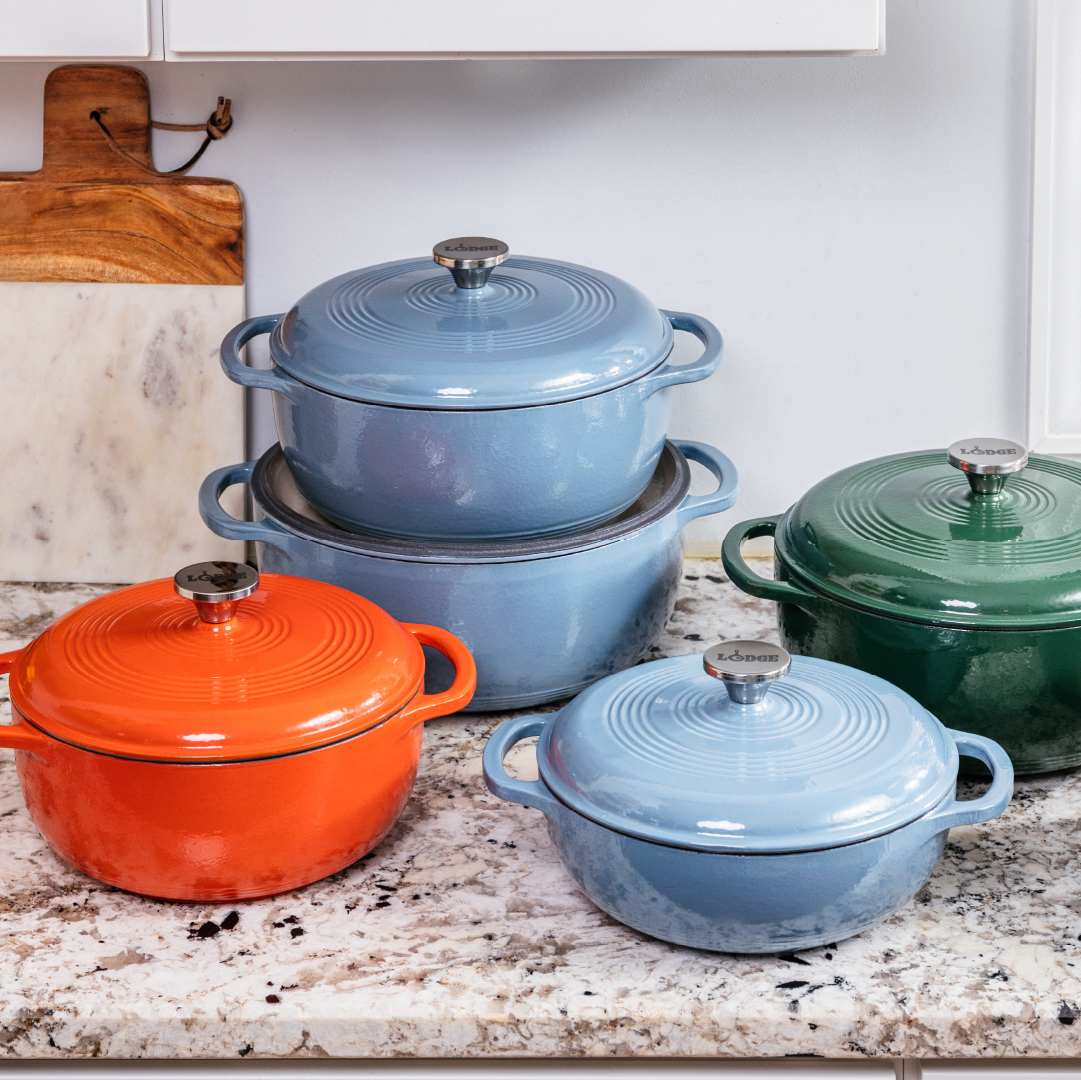 Lodge Heritage Essential Enamel Dutch Oven - Image 217