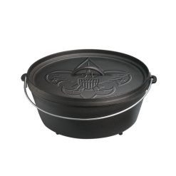 Lodge Heritage Cast Iron Boy Scout Camp Dutch Oven