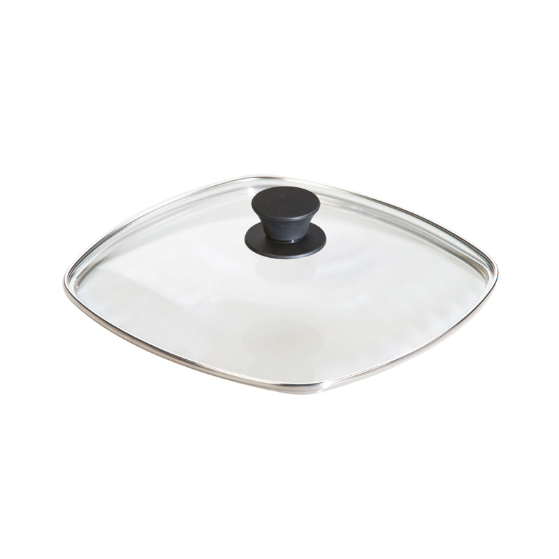 Lodge Heritage 10.5 Inch Square Glass Lid