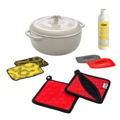 Lodge Heritage Enamel Dutch Oven Starter Set