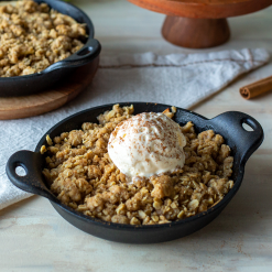 Alternative view of Lodge Heritage Heat-Treated 14 Ounce Round Cast Iron Mini Server 