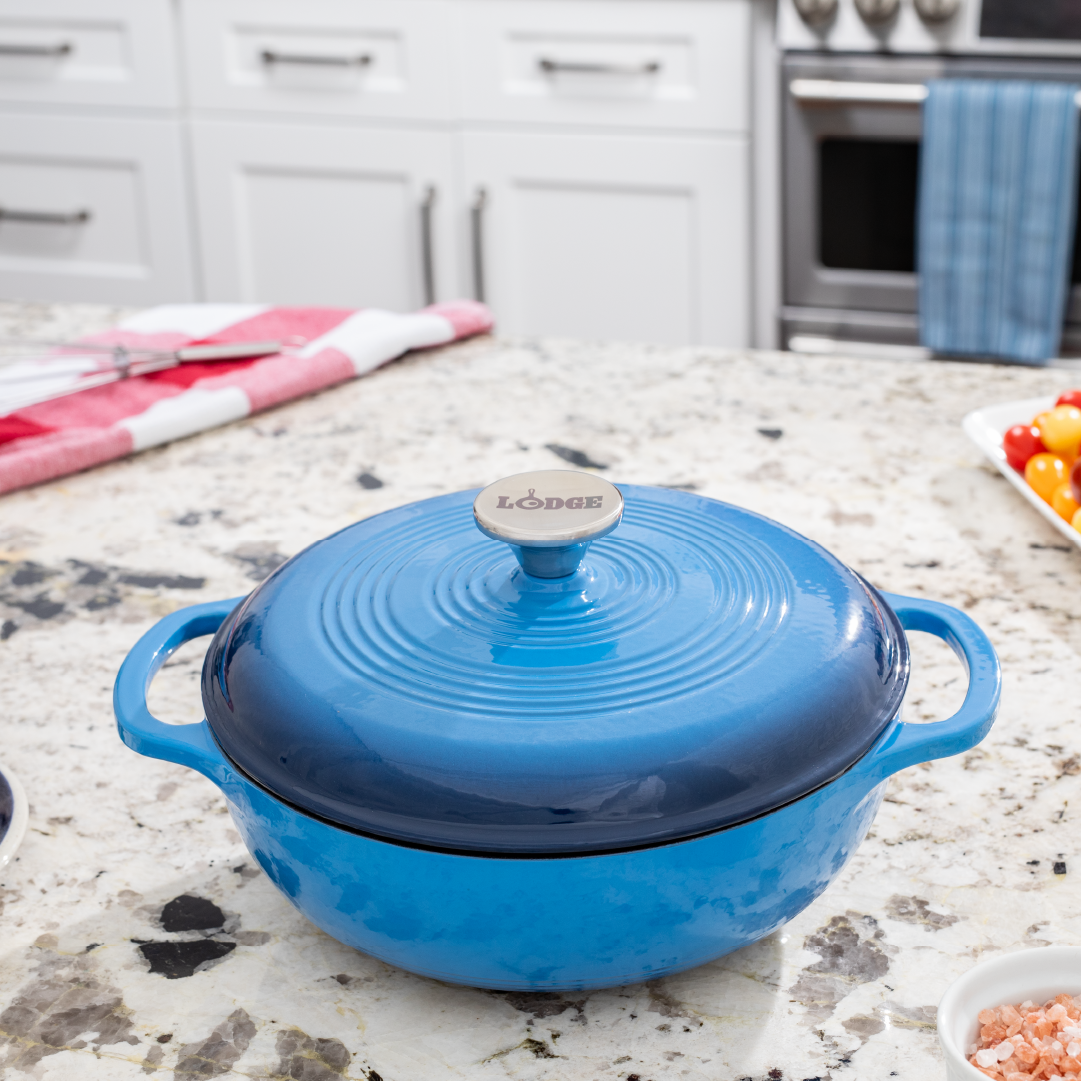 Lodge Heritage Essential Enamel Dutch Oven - Image 84