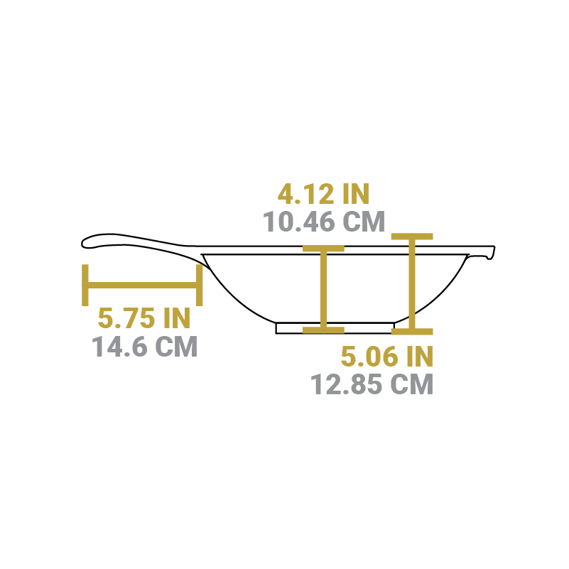 Lodge Heritage Chef Collection 12.5 Inch Wok - Image 5