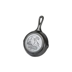 Alternative view of Lodge Heritage Wildlife Series™ 6.5 Inch Cast Iron Wolf Skillet
