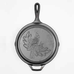 Alternative view of Lodge Heritage Lodge Heritage 10.25 Inch Seasoned Cast Iron Cardinal Skillet