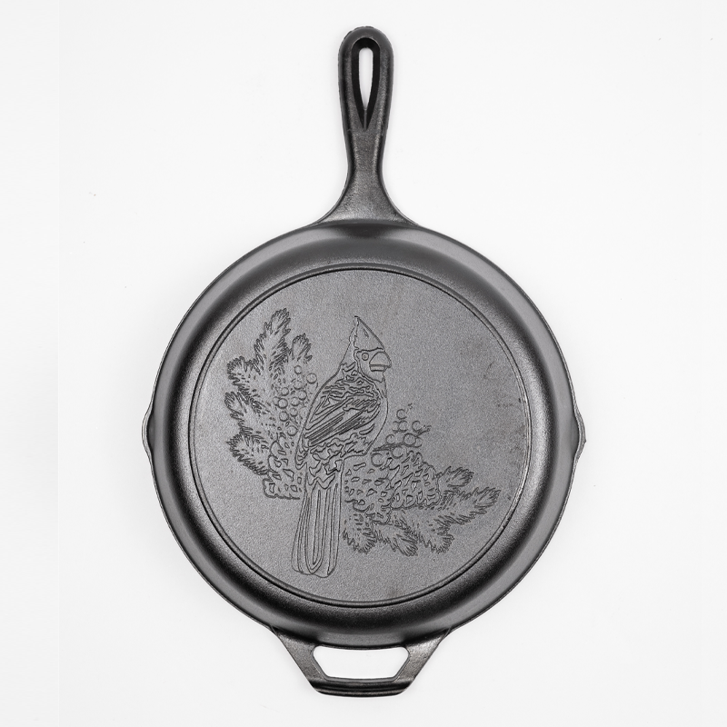 Lodge Heritage Lodge Heritage 10.25 Inch Seasoned Cast Iron Cardinal Skillet - Image 2