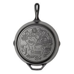 Lodge Heritage American Road Trip: 12 Inch Seasoned Cast Iron Skillet, Georgia