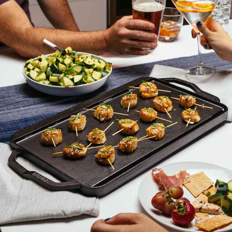 Lodge Heritage Chef Collection Reversible Grill/Griddle - Image 4