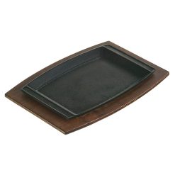 Alternative view of Lodge Heritage Rectangular Wood Underliner