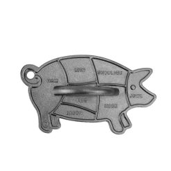 Alternative view of Lodge Heritage Seasoned Cast Iron Pig Press