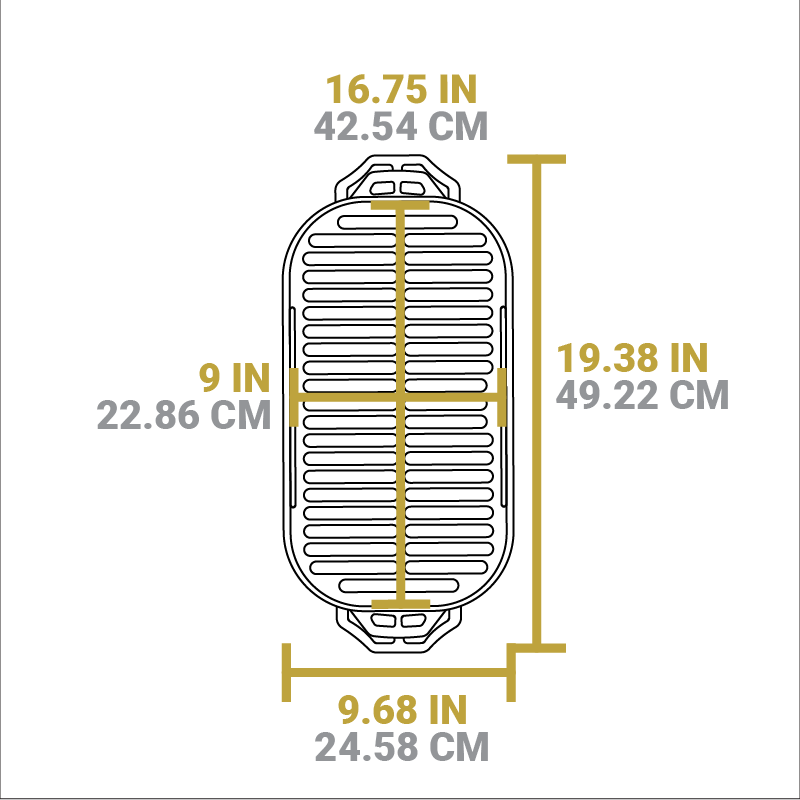 Lodge Heritage Sportsman’s Pro Cast Iron Grill™ - Image 7