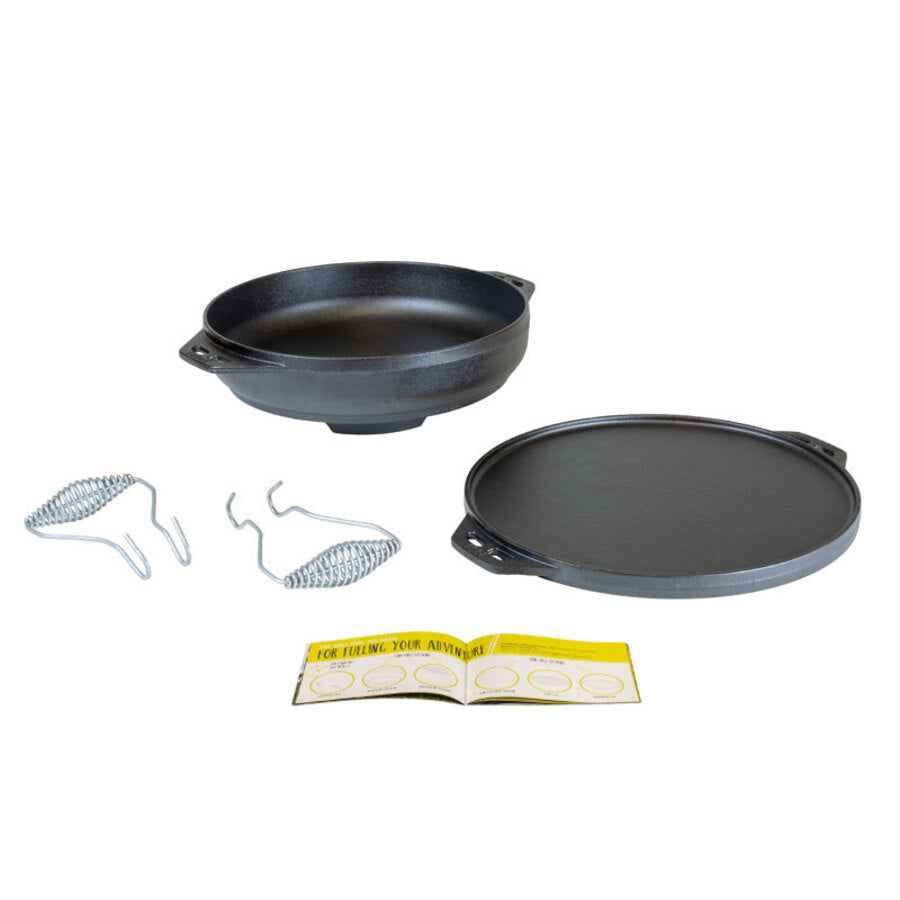 Lodge Heritage 14 Inch Cast Iron Cook-It-All - Image 13