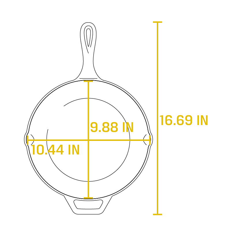 Lodge Heritage Chef Collection Skillets - Image 11