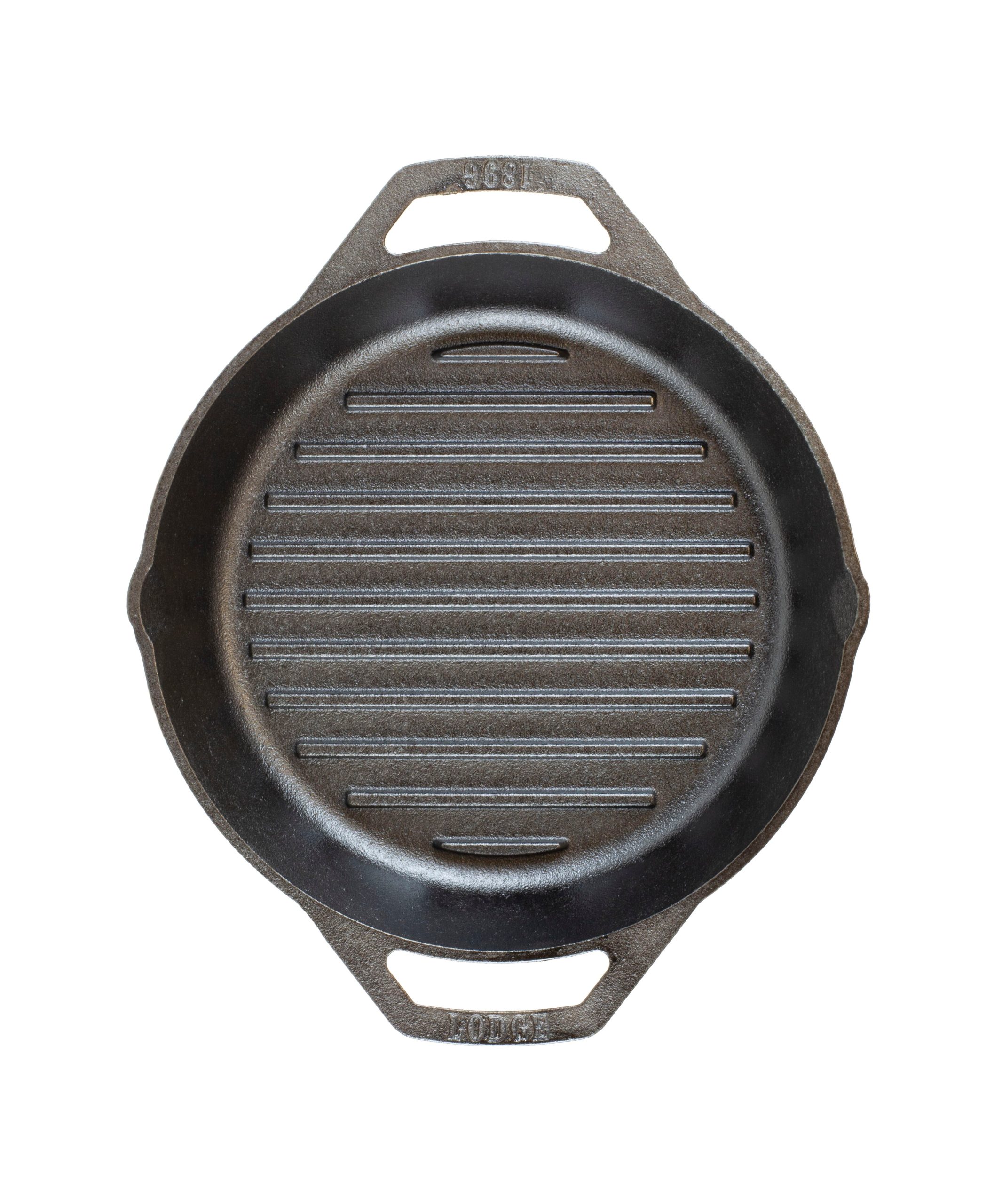 Lodge Heritage Dual Handle Cast Iron Grill Pan - Image 2