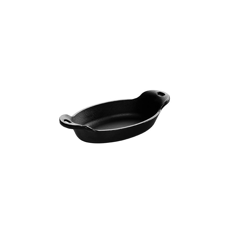 Lodge Heritage Heat-Treated 9 Ounce Oval Cast Iron Mini Server - Image 6