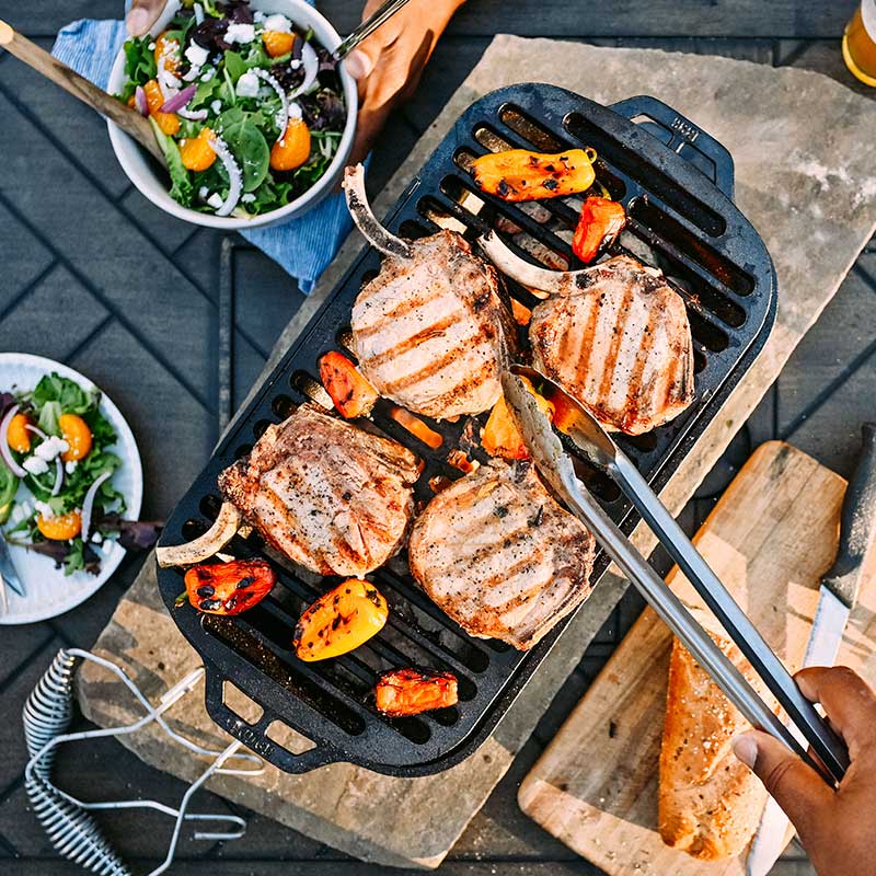 Lodge Heritage Sportsman’s Pro Cast Iron Grill™ - Image 5