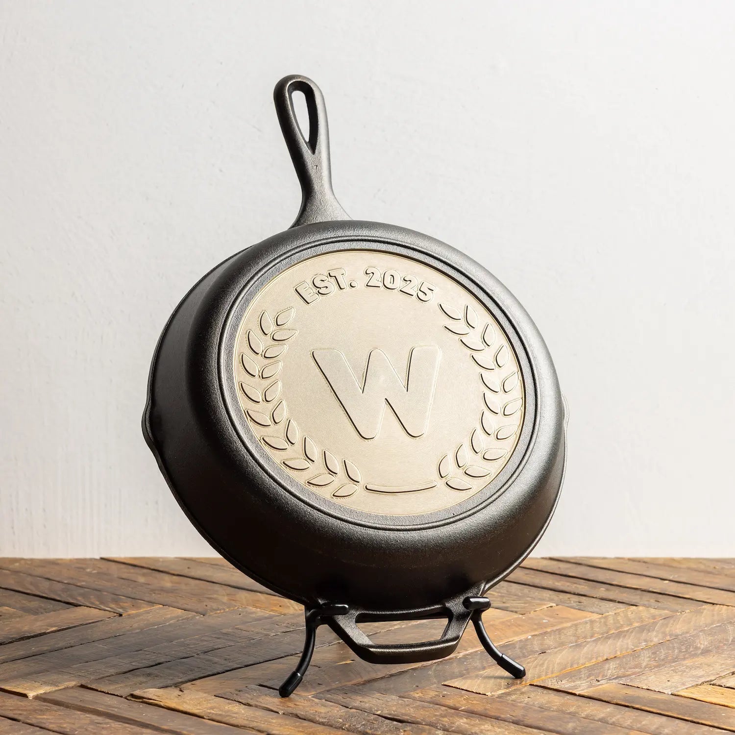 Lodge Heritage Custom Engraved Monogram Skillet - Image 3