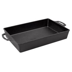 Lodge Heritage 9 x 13 Inch Seasoned Cast Iron Casserole