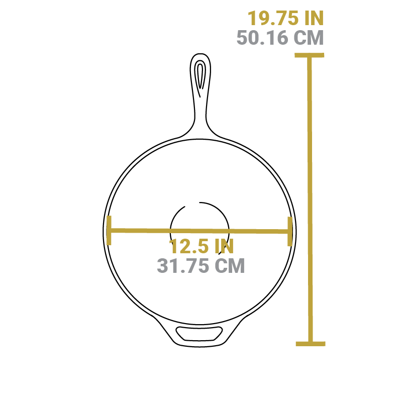Lodge Heritage Chef Collection 12.5 Inch Wok - Image 6