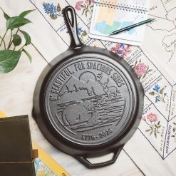 Alternative view of Lodge Heritage Lodge Heritage 12 Inch Seasoned Cast Iron Skillet, Spacious Skies