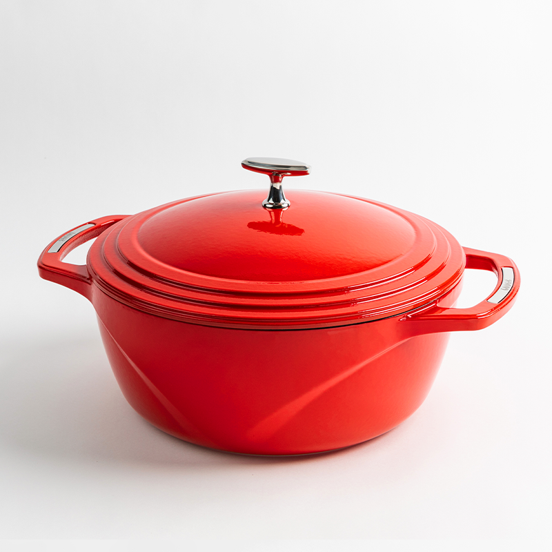 Lodge Heritage USA Enamel™ Cast Iron Dutch Oven