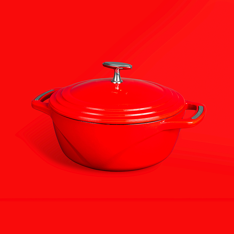 Lodge Heritage USA Enamel™ Cast Iron Dutch Oven - Image 133
