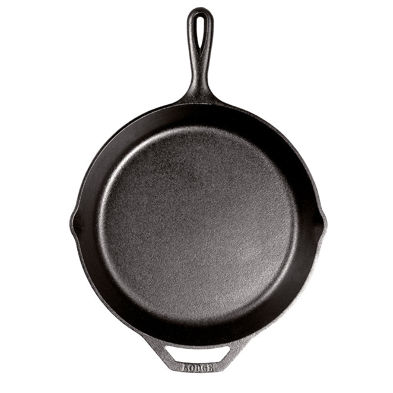 Lodge Heritage 12 Inch Cast Iron Scouts Skillet - Image 3