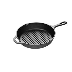 Lodge Heritage Round Cast Iron Grill Pan