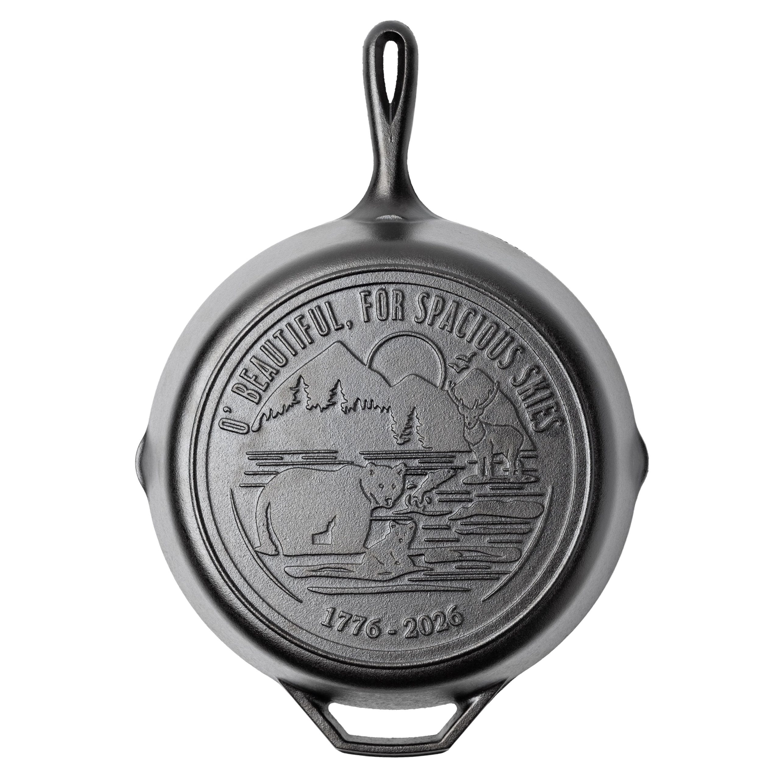 Lodge Heritage Lodge Heritage 12 Inch Seasoned Cast Iron Skillet, Spacious Skies - Image 8