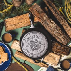 Alternative view of Lodge Heritage 10.25 Inch Seasoned Cast Iron Smokey Bear Skillet