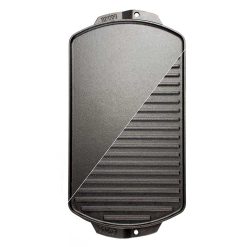 Alternative view of Lodge Heritage 19 x 9.5 Inch Seasoned Cast Iron Reversible Grill/Griddle
