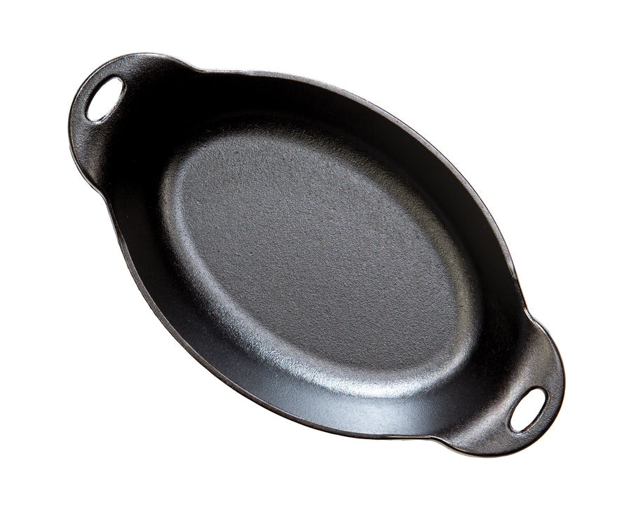 Lodge Heritage Heat-Treated 36 Ounce Oval Cast Iron Server - Image 5