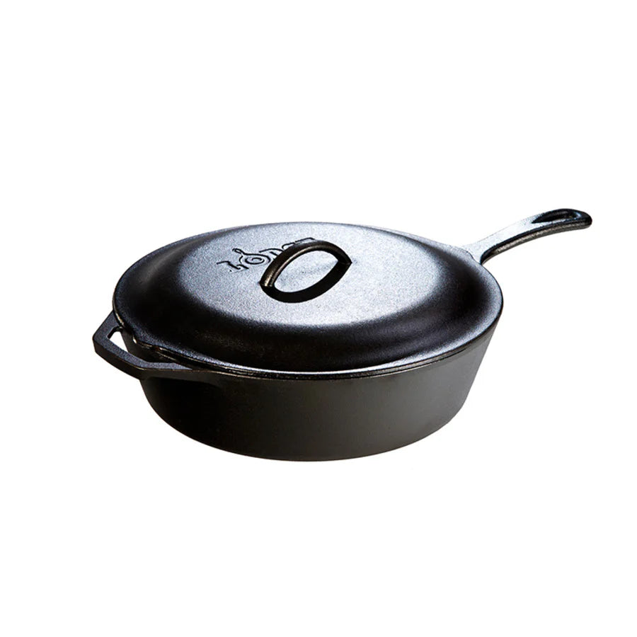 Lodge Heritage Cast Iron Covered Deep Skillet - Image 29