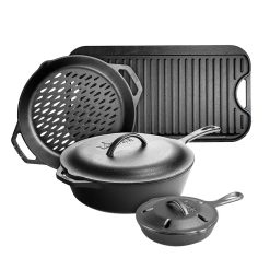 Lodge Heritage Outdoor Cast Iron Set