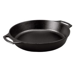 Lodge Heritage 10.25 Inch Seasoned Cast Iron Baker's Skillet