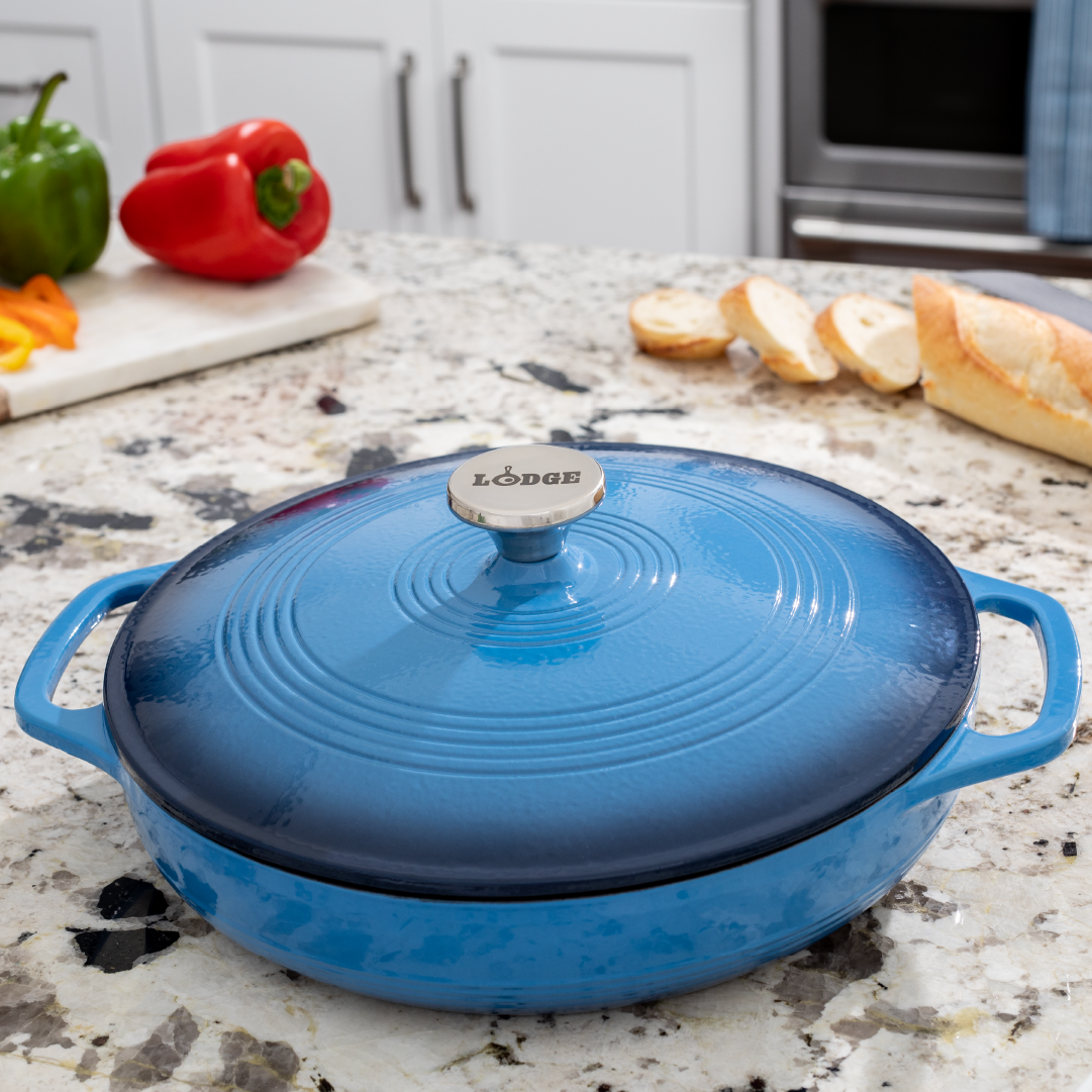 Lodge Heritage Essential Enamel Braiser - Image 16