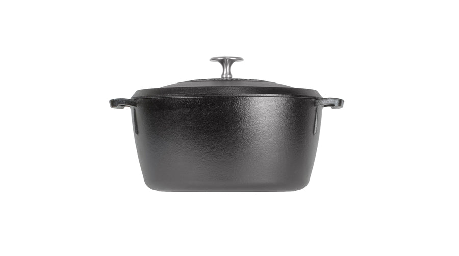 Lodge Heritage Blacklock 5.5 Quart Lightweight Cast Iron Dutch Oven - Image 3