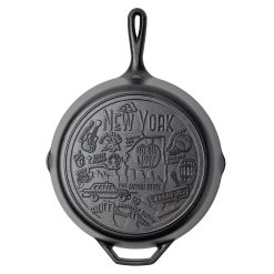 Lodge Heritage American Road Trip: 12 Inch Seasoned Cast Iron Skillet, New York